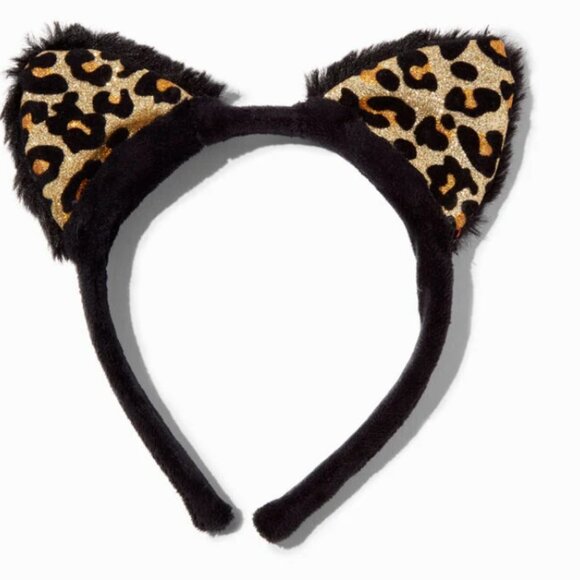 Halloween Alley Cat Accessories (Ears, Chain Necklace, Gloves & Earrings!) - Picture 1 of 4